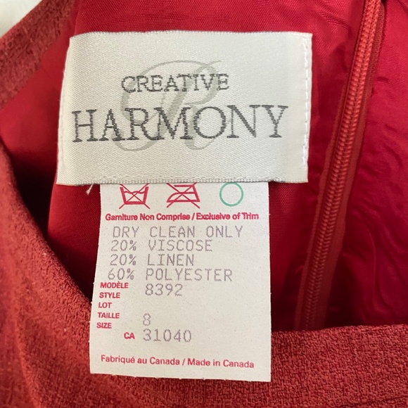 3/$25 Creative Harmony Vintage Midi Pencil Skirt - Picture 3 of 7